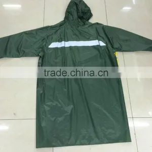 Different Colors Adult 100% PVC Rubber Raincoat With Customer' S Logo thumbnail-2