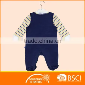 Baby Two Pieces Set T Shirt And Denim Overall Clothing thumbnail-2