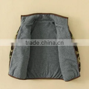 MOM AND BAB Wholesale High Quality Clothes for Children, Kids Boys Camofleece Jackets thumbnail-3