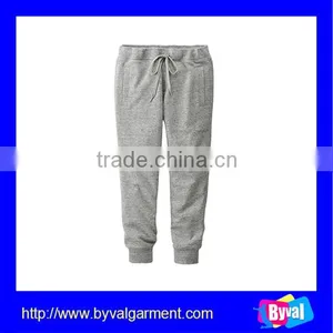 Wholesale Cotton Jogger Pants Custom Plain Sport Trousers for Unisex thumbnail-1