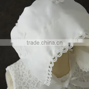 New White Girls Lovely Wear Cheap Wholesale Children Frocks Design Girls Flower Party Dresses Fluffy Baby First Communion Dress thumbnail-4
