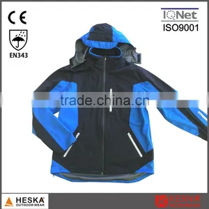 OEM Outdoor Waterproof & Breathable Hiking 3 Layer Jacket thumbnail-1