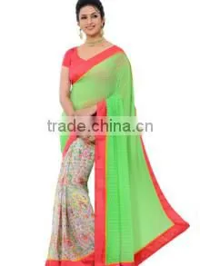 Attractive Party Wear Sarees 17427 thumbnail-1