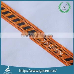 New Arrival Fashion Custom Embroidered Jacquard Ribbon thumbnail-1