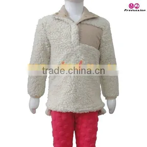 Wholeasle Boys Kid Clothes Sweaters Sherpa Jacket thumbnail-1