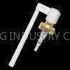 20mm 0.12ml Bottle Dispenser Pump , Shiny Gold / White Plastic for Oral thumbnail-1