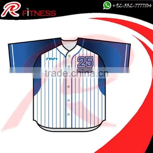 Baseball Button Up Jerseys thumbnail-6