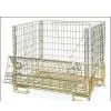 Galvanized Collapsable & Stackable Wire Containers thumbnail-1