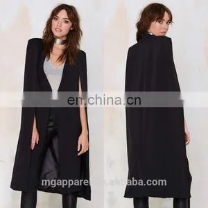 Latest Fashion Jacket Black Long Jacket Women Blazers and Jackers thumbnail-1