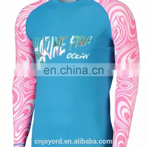 Custom Design uv Protection Kids Women Black Rashguard Sublimated Lycra Surf Bjj Mma Rashguard thumbnail-2