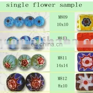 Glass Millefiori Beads(thousand Flower Beads) thumbnail-1