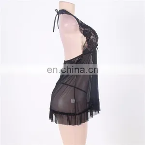 Popular Hot Backless Sexy Night Dress for Fat Ladies thumbnail-5