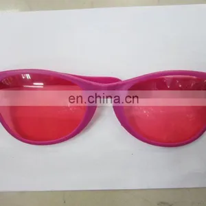 Cheap Hot Pink Plastic Party Glasses thumbnail-1