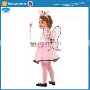 Kids Fairy Tutu Wings Headband Wand Set/ Fairy 4pcs Set for Party thumbnail-1