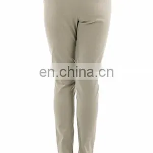Female Trousers With Stretch Twill Ankle Pants thumbnail-3