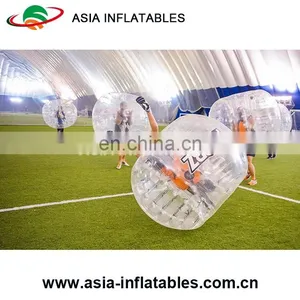 Clear Transparent Custom Inflatable Bubble Soccer Ball for Kids, Body Bubble Ball for Sale thumbnail-1