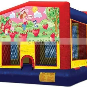 Strawberry Inflatable Bounce House for Girls thumbnail-1