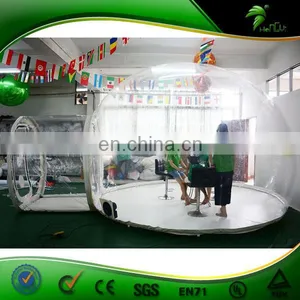 Durable Inflatable Transparent Bubble Tent / Inflatable Clear Tent Double Layer for Sale thumbnail-2