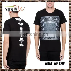 Discharge Printing Short Sleeve Mens Cotton t Shirts 2015 Cheap Custom Factory t Shirts thumbnail-1