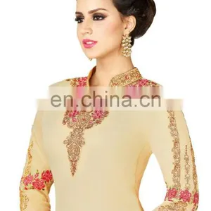 2017 Casual Party Wear Decent Salwar Kameez Suits Dress Materials (salwar Kameez Suits) thumbnail-3