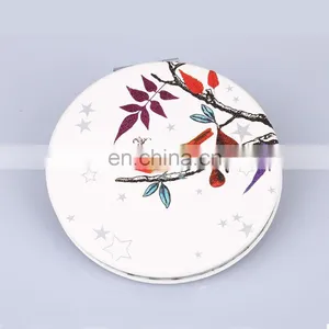 High Quality pu Make up Mirror Pocket Mirror thumbnail-2