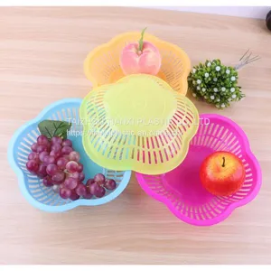 TXA-15 PLASTIC ROUND FRUIT BASKET STRONG BASKET CHEAP BASKET thumbnail-4