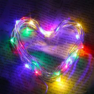 DC12V LED Fairy String Light Copper Wire 10M 33ft 100leds Christmas Light Holiday Wedding Party Decoration String Light thumbnail-2