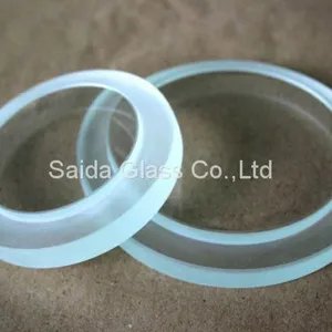 Ultra Clear Custom Borosilicate Glass Round for Lamp Lighting Glass Shade thumbnail-3