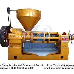 Moringa Oil Press Machine Single Screw Cold Pressed Oil Machine thumbnail-1