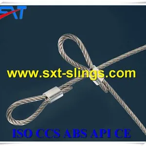 Ungalvanized Steel Wire Rope Slings Supplier 6x19+FC thumbnail-1