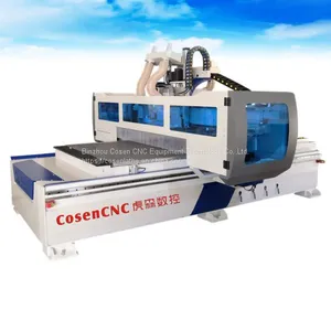 ATC Double Heads Woodworking Cnc Router Boring Group Center thumbnail-1