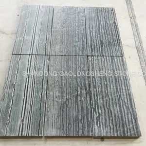 Zebra Stripe Marble,Grey Wooden Marble,blue Bamboo,Grey Straight Marble, Grey Marble Slabs & Blocks thumbnail-1