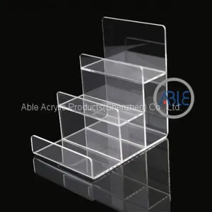 Hign Quality Customized Acrylic Display Stand for Cosmetics Clear Acrylic thumbnail-1