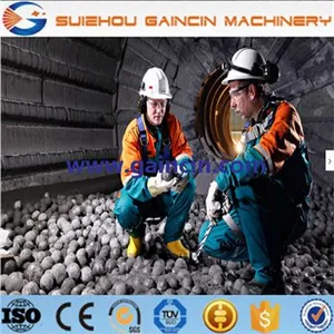 Grinding Media Steel Balls, Forged Rolling Grinding Media Balls, Grinding Forged Balls thumbnail-2
