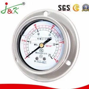 Shock Proof Manometer Pressure Gauge With Liquid Filling thumbnail-4