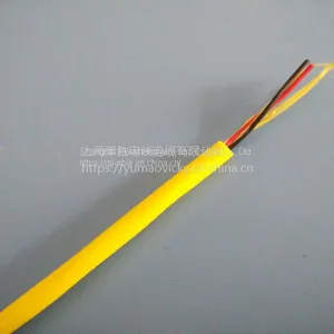 Yellow / Blue Sheath Precise Rov Cable Anti-microbial Erosion Cable thumbnail-3