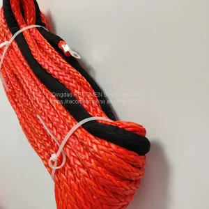 Recomen Electric Winch Uhmpe Cable Rope 12mm for Offroad Towing Heacy Duty thumbnail-5