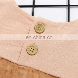 New Design Newborn Baby Girl Clothes Summer Short Sleeve Princess Romper Dresses Baby Girl Clothes thumbnail-4
