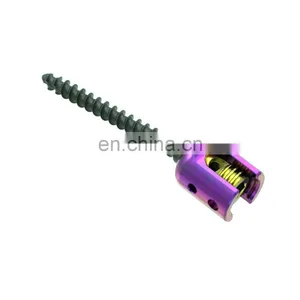 Factory Price Surgical Screw Polyaxial Pedicle Screw for Medical Titanium Screws Orthopedic Spine Implants thumbnail-5