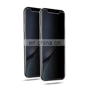 2.5D 9H Anti Fingerprint Anti Glare Shockproof Anti Spy Screen Guard Film for IPhone X Privacy Screen Protector for IPhone 7 8 thumbnail-1