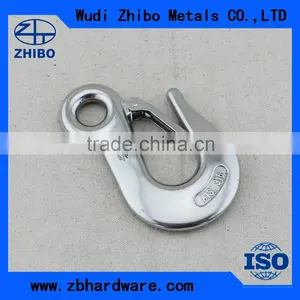 OEM Manufacture Stainless Steel Eye Pelican Hook With Safty Latch thumbnail-1