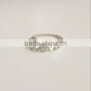 Unique Ring Wholesale Rings Without Stones With Simple Design thumbnail-5