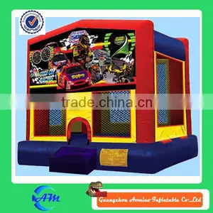 Racing Car Inflatable Bouncy Castle thumbnail-1