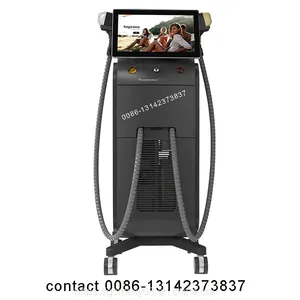 New! Alma Soprano Ice Titanium Diode Laser Hair Removal Machine Dual Handles 808nm 755nm 1064nm thumbnail-1