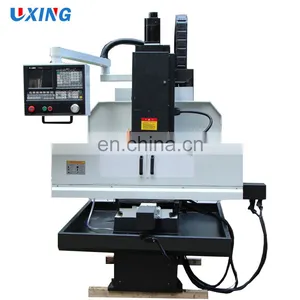 XK7124 China Cheap Low Cost Small Mini Vertical 3 Axis Cnc Milling Machine for Metal Price Manufacturer thumbnail-1