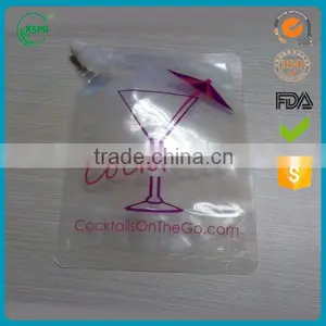 Transparent Spout Bag for Juice With Spray thumbnail-2