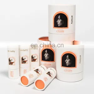 Eco Friendly Custom Plastic Free Deodorant Stick Paper Tube Packaging Tube With Custom Print thumbnail-1