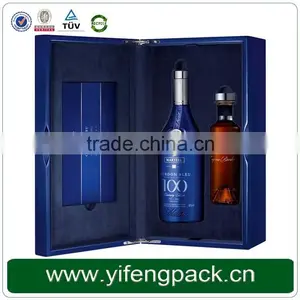 Decorative Paper Wine Champagne Glass Bottle Glass Cardboard Gift Box Wholesale thumbnail-6