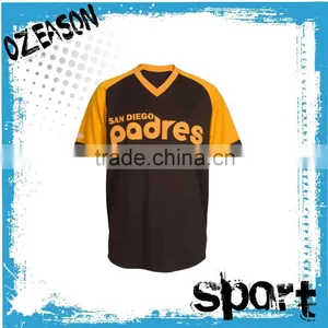 Cheap Sublimated Baseball Jersey,Design Plain Baseball Uniforms thumbnail-1