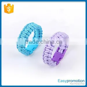 Cheap Fashion Paracord Survival Bracelet/survival Bracelet Adjustable Buckles Wholesale thumbnail-2